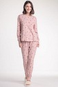 Pijama Feminino Manga Longa Com Calça