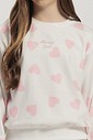 Pijama Feminino Infantil Manga Longa Com Calça Pijama Feminino Infantil Manga Longa Com Calça