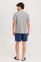 Pijama Masculino Manga Curta Com Bermuda