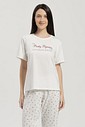 Pijama Feminino Manga Curta com Calça