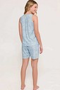 Pijama Feminino Regata com Bermuda