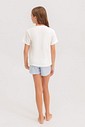 Pijama Infantil Feminino Manga Curta com Shorts Pijama Infantil Feminino Manga Curta com Shorts