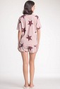 Pijama Feminino Manga Curta Com Shorts