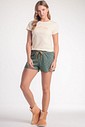 Pijama Feminino Manga Curta Com Shorts