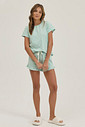 Pijama Feminino Manga Curta Com Shorts Pijama Feminino Manga Curta Com Shorts