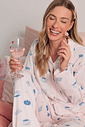 Pijama Feminino Manga Longa Americano Com Calça Pijama Feminino Manga Longa Americano Com Calça