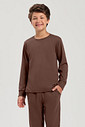 Pijama Masculino Infantil Manga Longa Com Calça