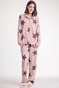 Pijama Feminino Manga Longa Americano Com Calça