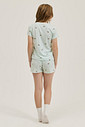 Pijama Feminino Infantil Manga Curta Com Shorts Pijama Feminino Infantil Manga Curta Com Shorts