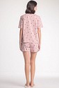 Pijama Feminino Manga Curta Com Shorts