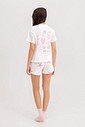 Pijama Feminino Manga Curta Com Shorts
