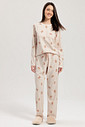 Pijama Feminino Manga Longa com Calça Pijama Feminino Manga Longa com Calça