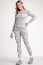 Pijama Feminino Manga Longa com Legging
