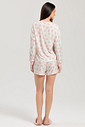 Pijama Feminino Manga Longa Com Shorts