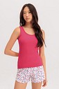 Pijama Feminino Regata Com Shorts