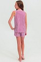 Pijama Infantil Feminino Regata Com Shorts