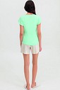 Pijama Feminino Manga Curta Com Shorts