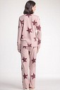 Pijama Feminino Manga Longa Americano Com Calça
