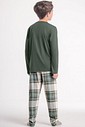 Pijama Masculino Infantil Manga Longa Com Calça