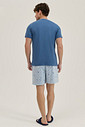 Pijama Masculino Manga Curta Com Bermuda Pijama Masculino Manga Curta Com Bermuda