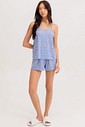 Pijama Feminino Alça Com Shorts