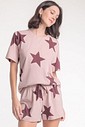 Pijama Feminino Manga Curta Com Shorts