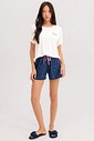 Pijama Feminino Manga Curta Com Shorts