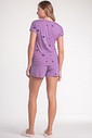 Pijama Feminino Manga Curta com Shorts