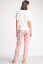 Pijama Feminino Manga Curta Com Calça