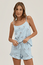 Pijama Feminino Alça Com Shorts Pijama Feminino Alça Com Shorts