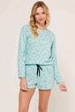 Short Doll Feminino Manga Longa
