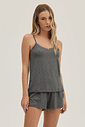 Pijama Feminino Alça Com Shorts Pijama Feminino Alça Com Shorts