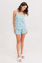 Pijama Feminino Alça Com Shorts