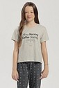 Pijama Feminino Infantil Manga Curta com Calça