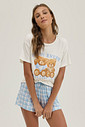 Pijama Feminino Manga Curta Com Shorts Pijama Feminino Manga Curta Com Shorts