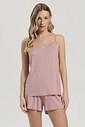 Pijama Feminino Alça com Shorts