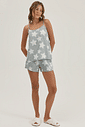 Pijama Feminino Alça Com Shorts Pijama Feminino Alça Com Shorts