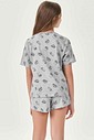 Short Doll Manga Curta Infantil Feminino