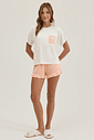 Pijama Feminino Manga Curta Com Shorts Pijama Feminino Manga Curta Com Shorts