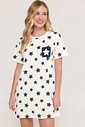 Camisola Feminino Manga Curta