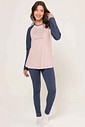 Pijama Manga Longa com Legging Feminino