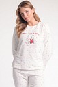 Pijama Feminino Manga Longa Com Calça