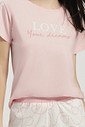 Pijama Feminino Manga Curta com Shorts