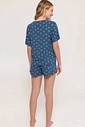 Pijama Feminino Manga Curta com Shorts