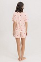 Pijama Feminino Manga Curta Com Shorts