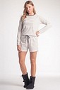 Pijama Feminino Manga Longa Com Shorts