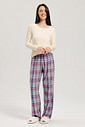 Pijama Feminino Manga Longa Com Calça