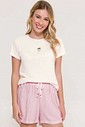 Pijama Feminino Manga Curta com Shorts