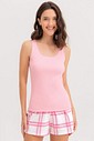 Pijama Feminino Regata Com Shorts