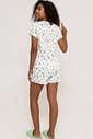 Pijama Feminino Manga Curta com Shorts